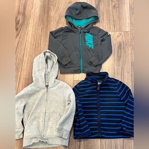 Bundle of Boys 3T Jackets by Various Brands